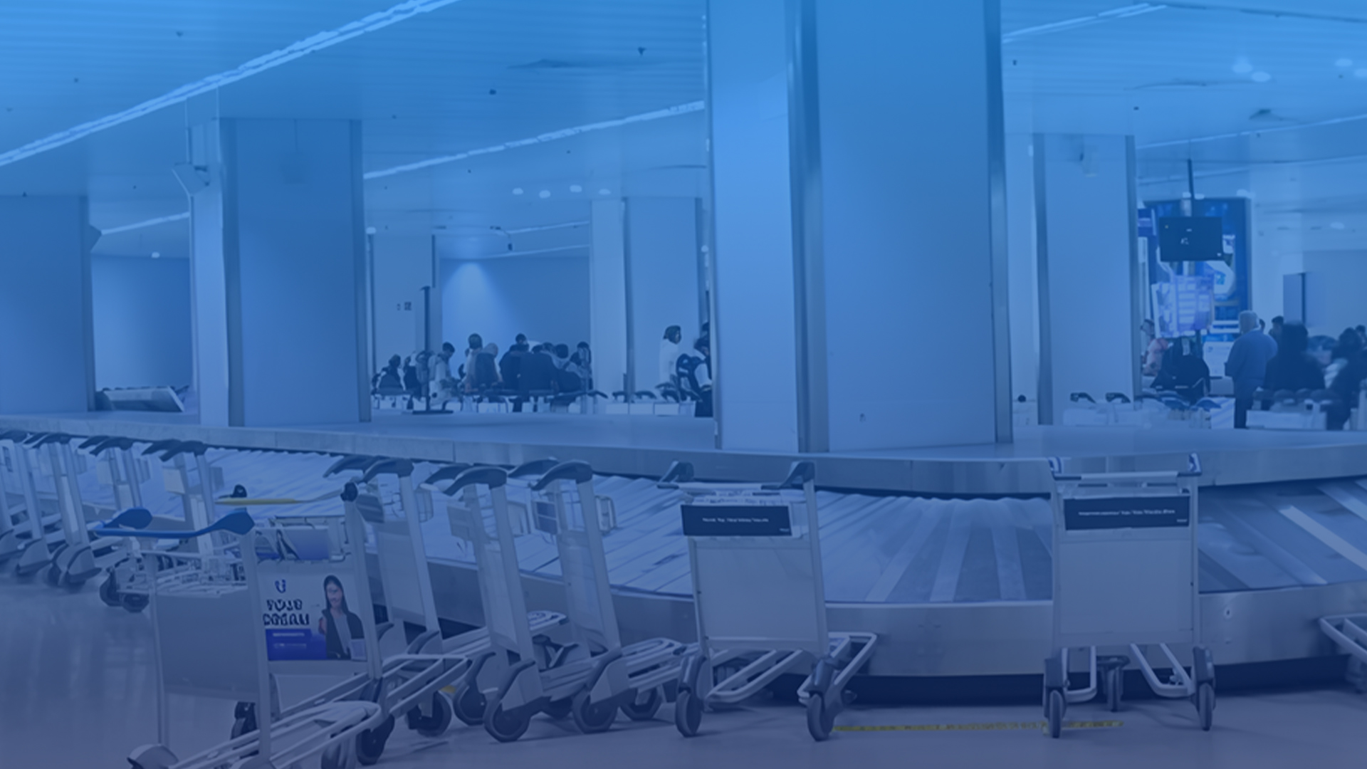 Carousel Belt Wraps, Wall Wraps, Pillar Wraps | NAIA Terminal 1 - Baggage Claim Area