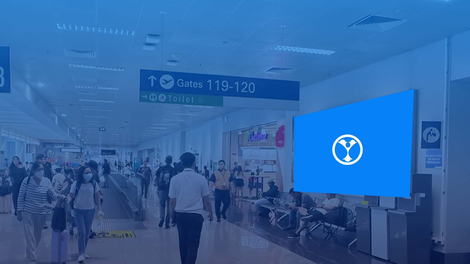 Lightboxes | NAIA Terminal 3 - Arrival Hall