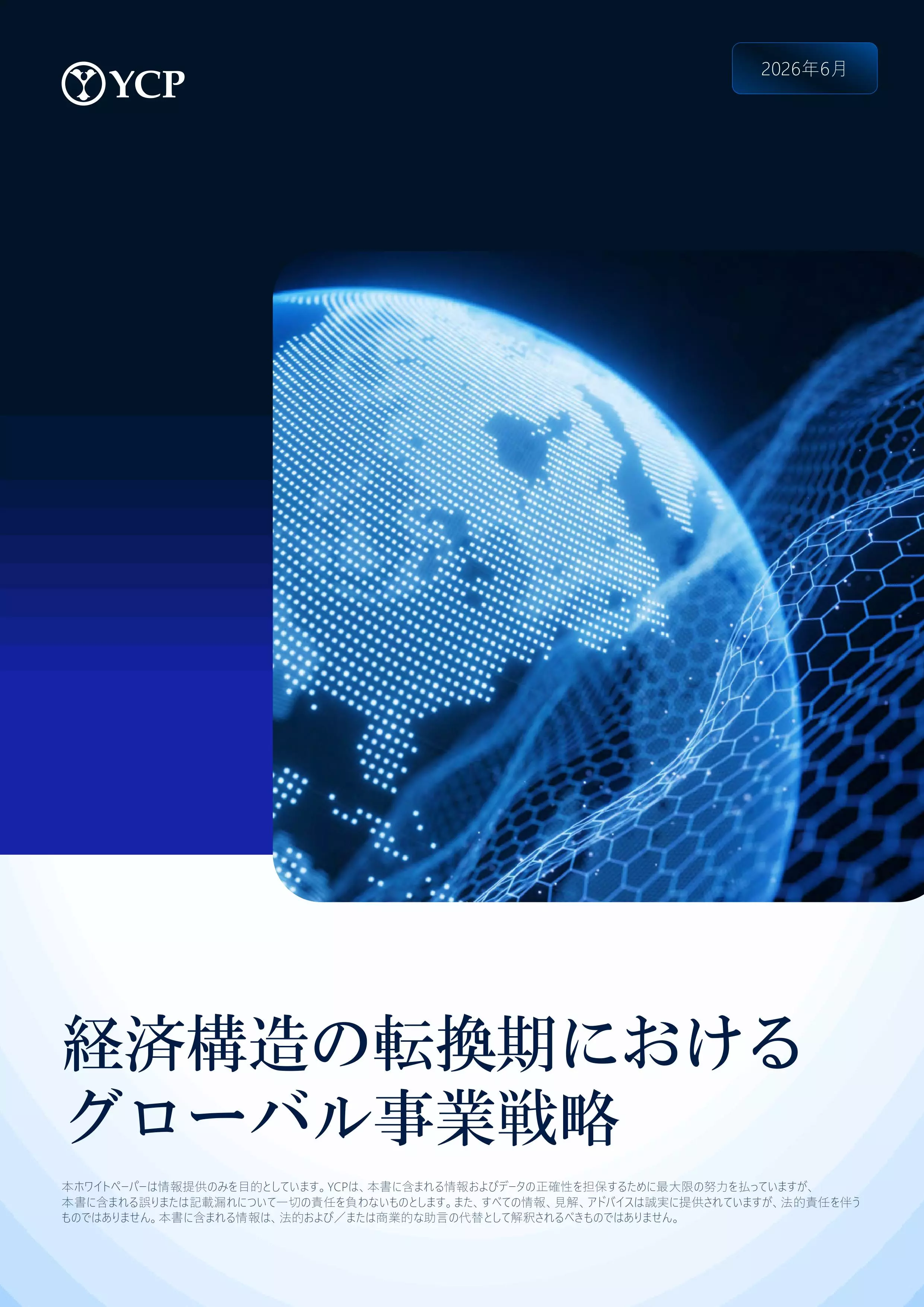 経済構造の転換期におけるグローバル事業戦略